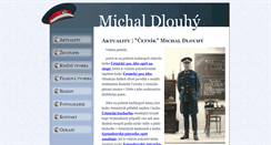 Desktop Screenshot of cetnik-michal-dlouhy.cz