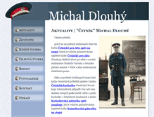 Tablet Screenshot of cetnik-michal-dlouhy.cz